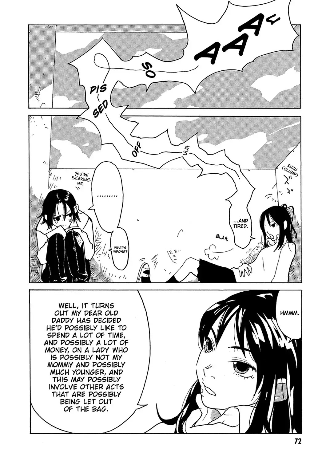 Sasameke Chapter 15.5 page 4 - Vol.2 Omake ☆03: The Whispering Kicker of Youth