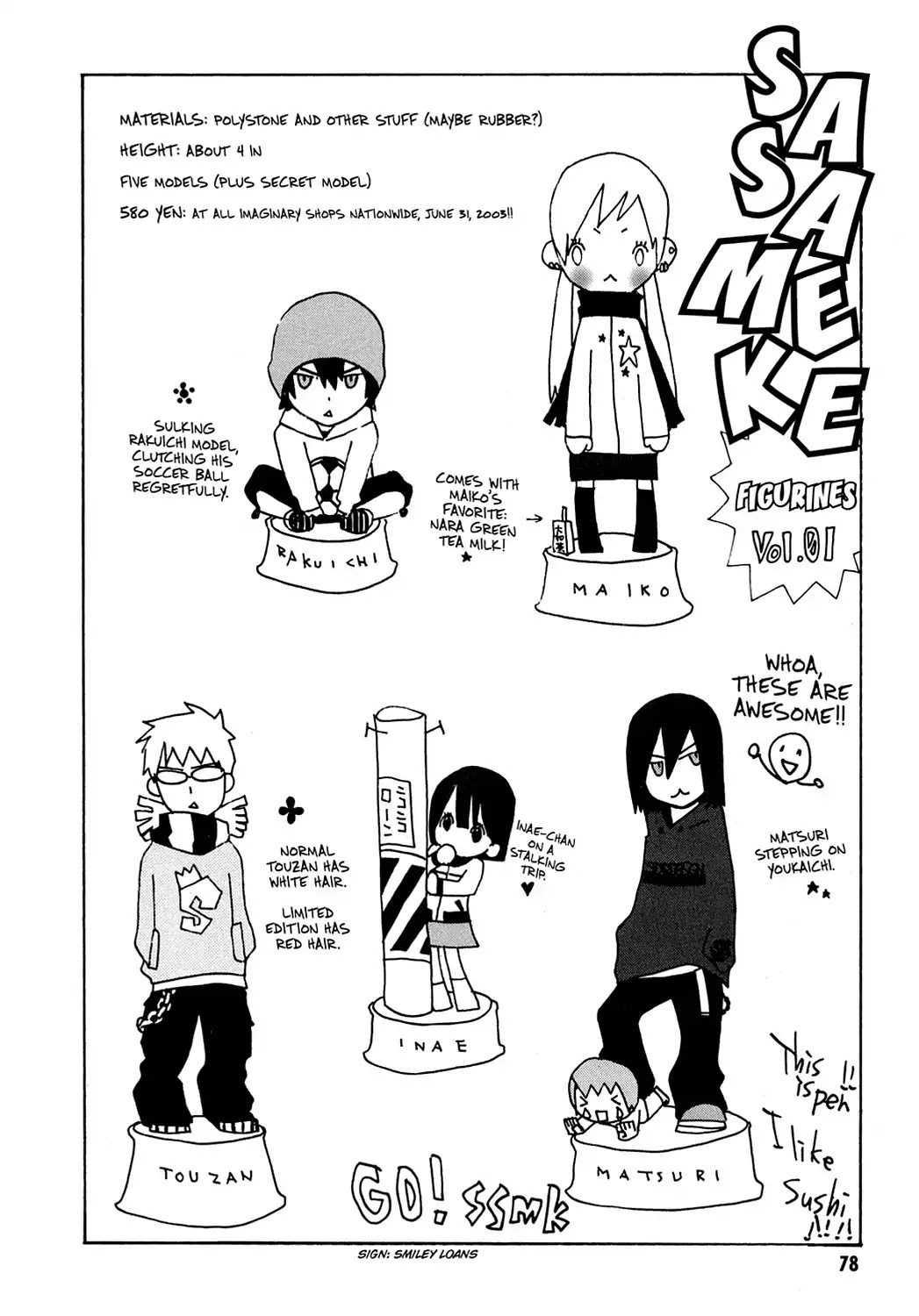 Sasameke Chapter 15.6 page 2 - Vol.2 Omake ☆03: Afterword VOL.3