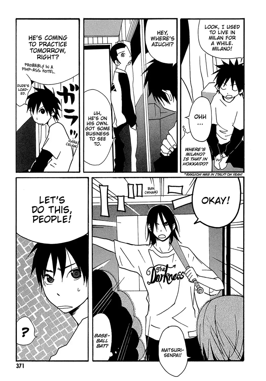 Sasameke Chapter 24 page 9 - Chapter 24: Vol.2 #24: Nothin' But Trouble