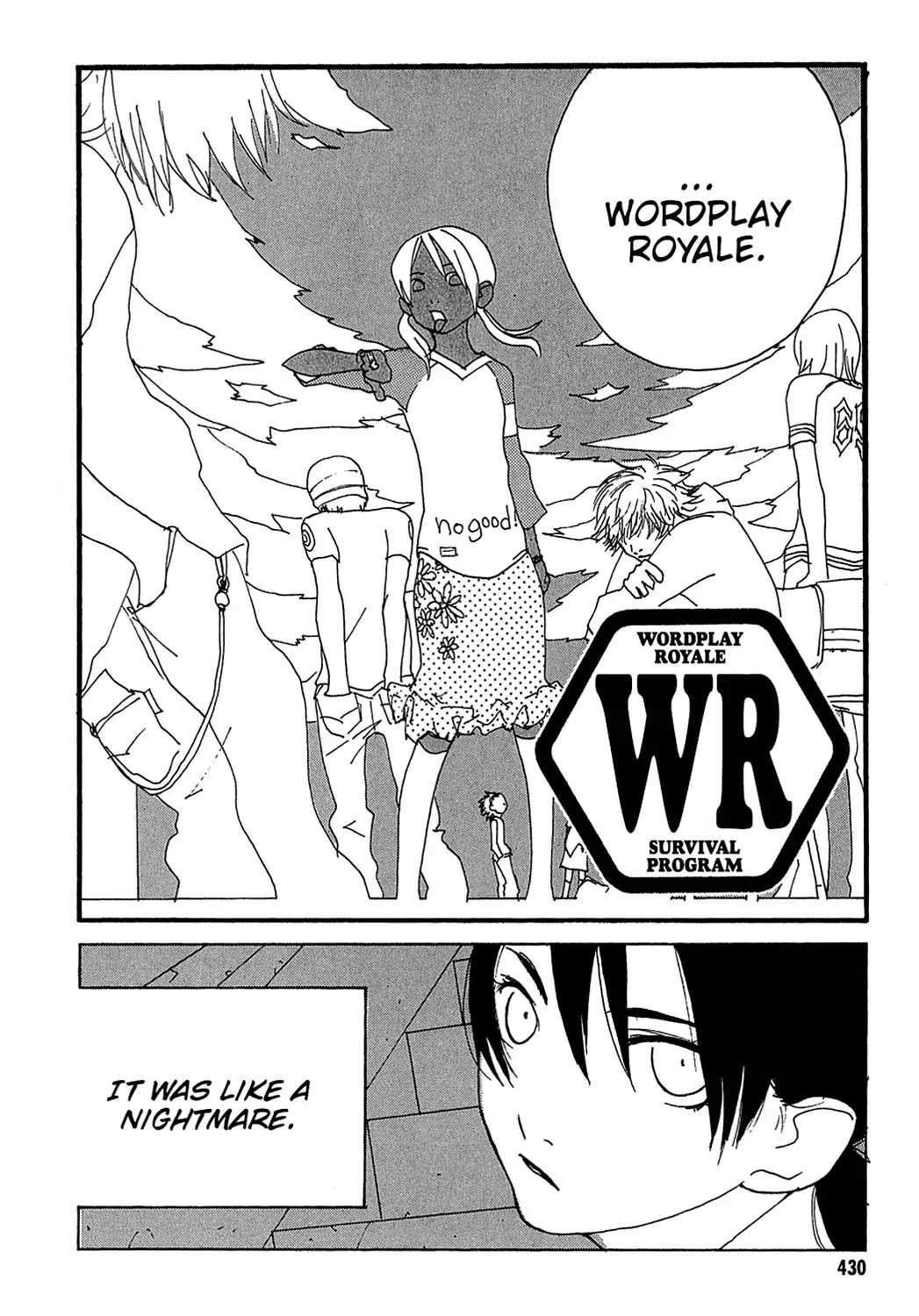 Sasameke Chapter 25.5 page 2 - Vol.2 Omake ☆05: Whispers of Youth: Wordplay Royale