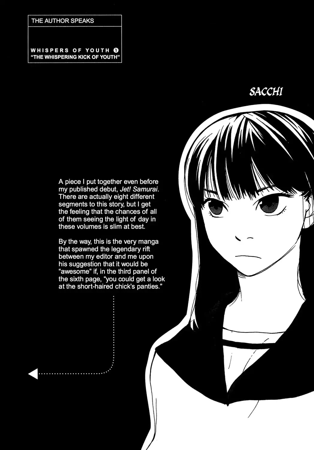 Sasameke Chapter 5 page 34 - Chapter 5: Vol.1 #5: Does Anybody Know Where We're Going?