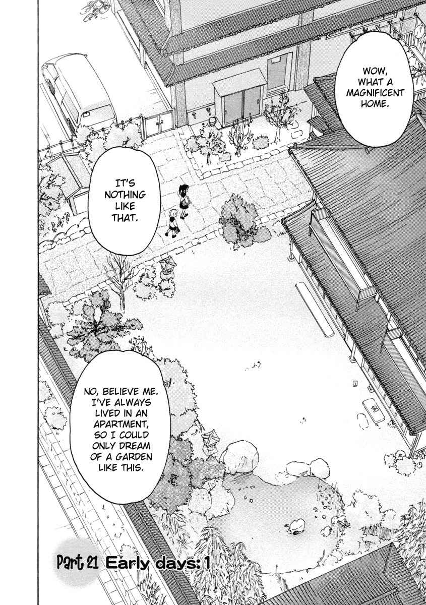 Sasameki Koto Chapter 21 page 2 - Chapter 21: Early Days 1