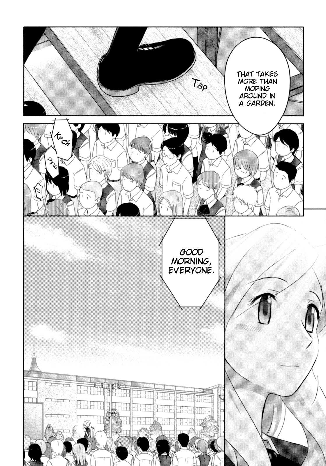 Sasameki Koto Chapter 44 page 24 - Chapter 44: Blooming Garden