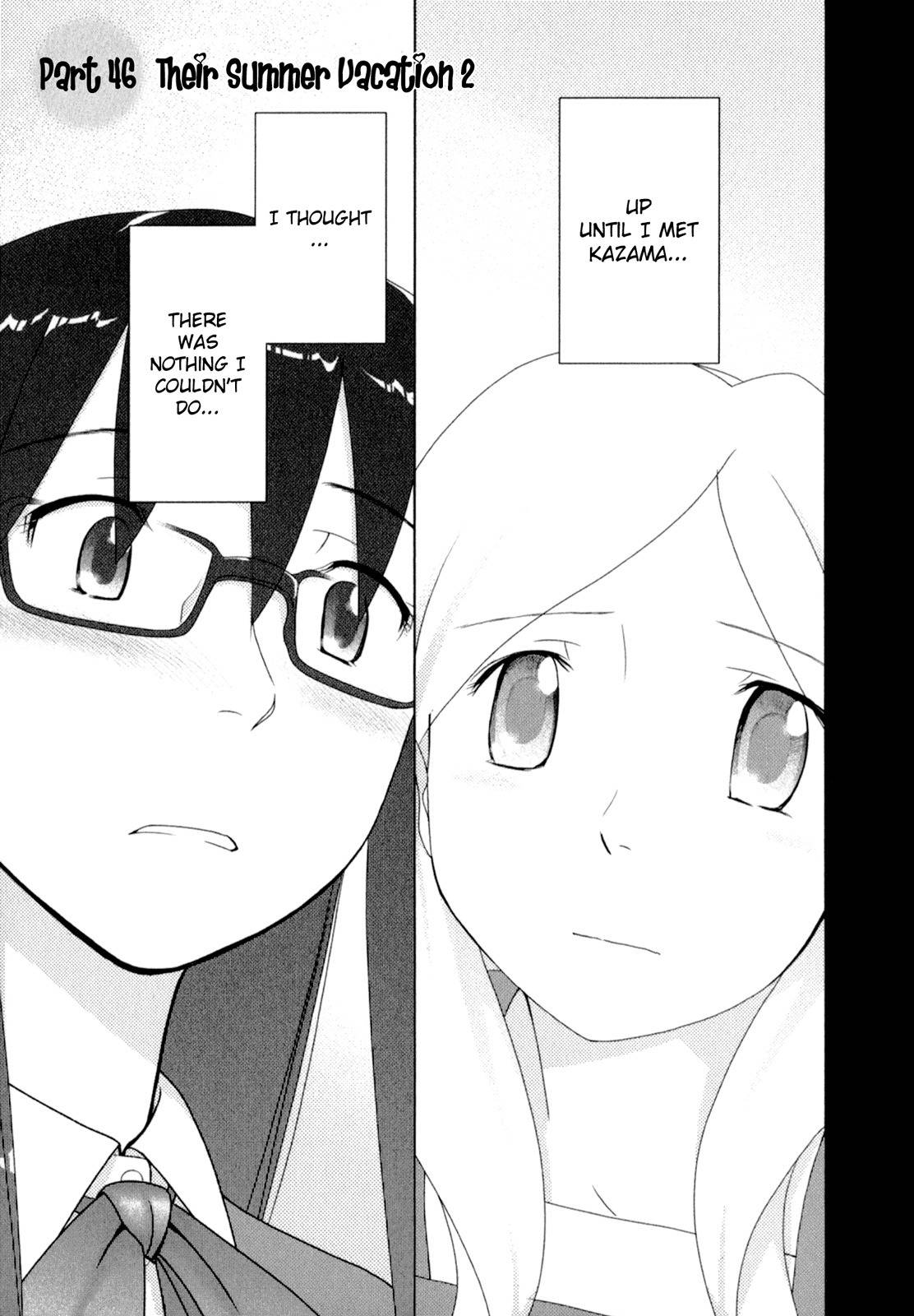 Sasameki Koto Chapter 46 page 3 - Chapter 46: Their Summer Vacation 2