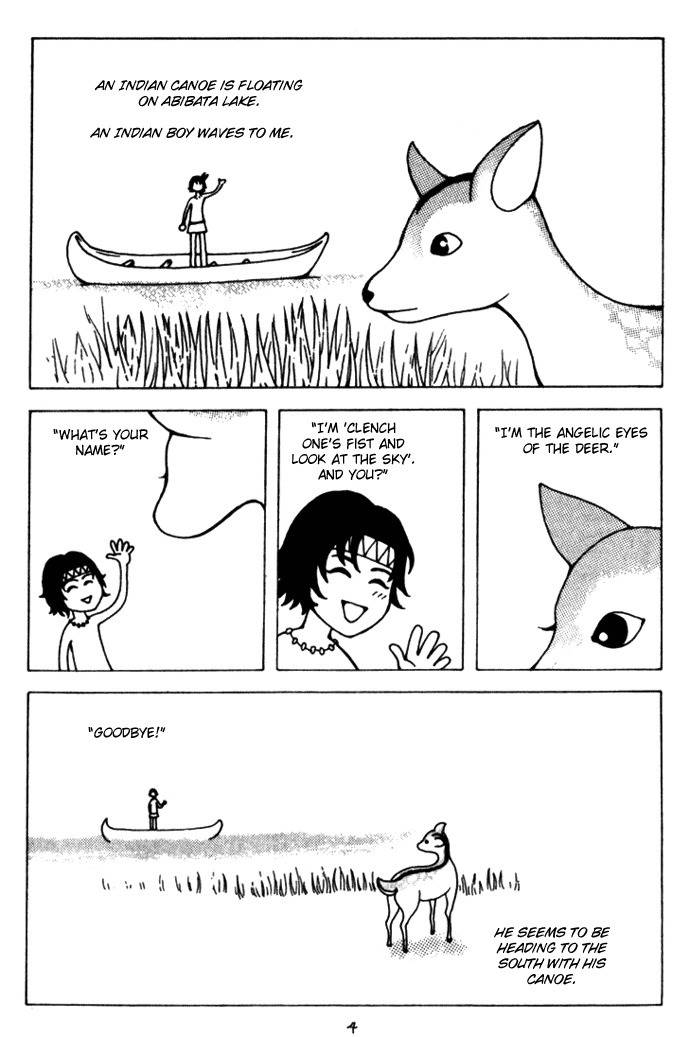 Saseum, I'm a deer Chapter 1 page 3 - Chapter 1: I am a Deer.