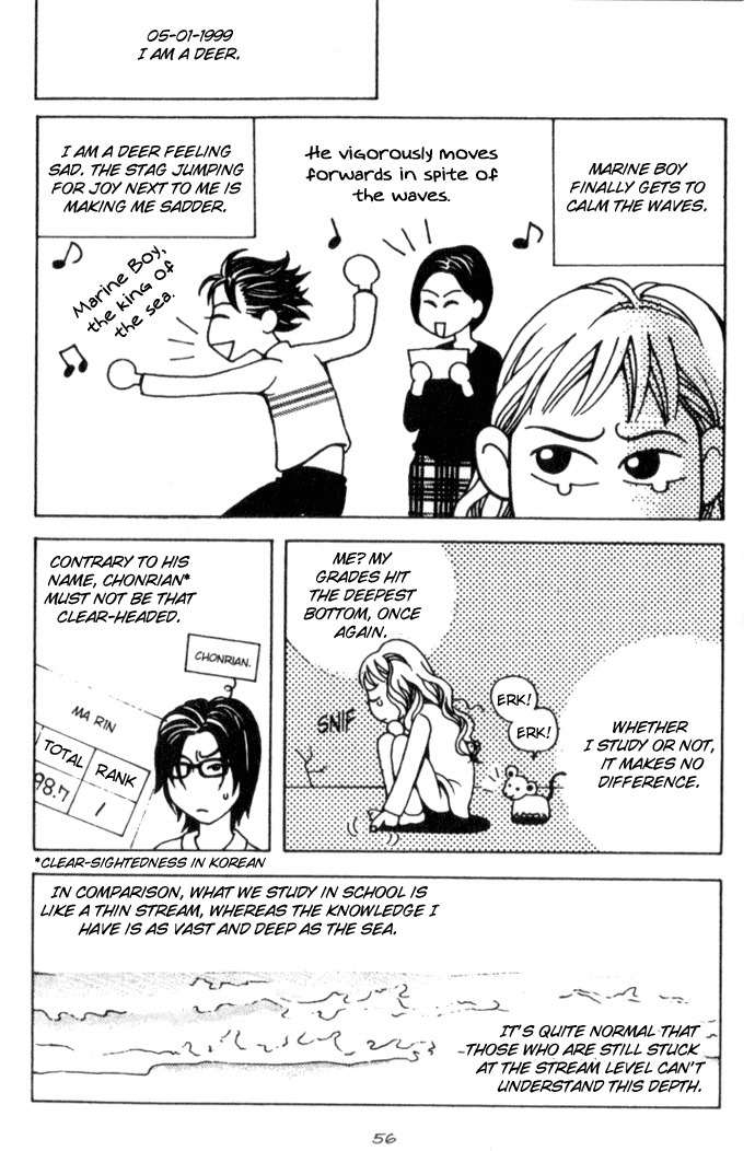 Saseum, I'm a deer Chapter 3 page 2 - Chapter 3: Marine Boy Who Calmed The Waves