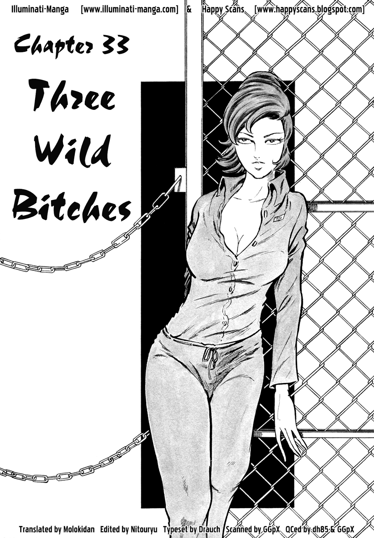 Sasori Chapter 33 page 1 - Chapter 33: Three Wild Bitches