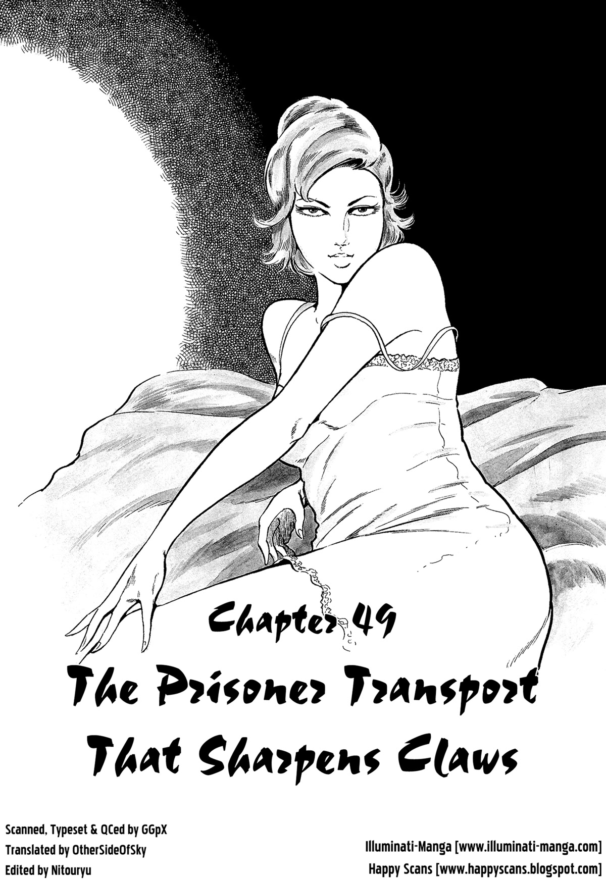 Sasori Chapter 49 page 1 - Chapter 49: The Prisoner Transport That Sharpens Claws
