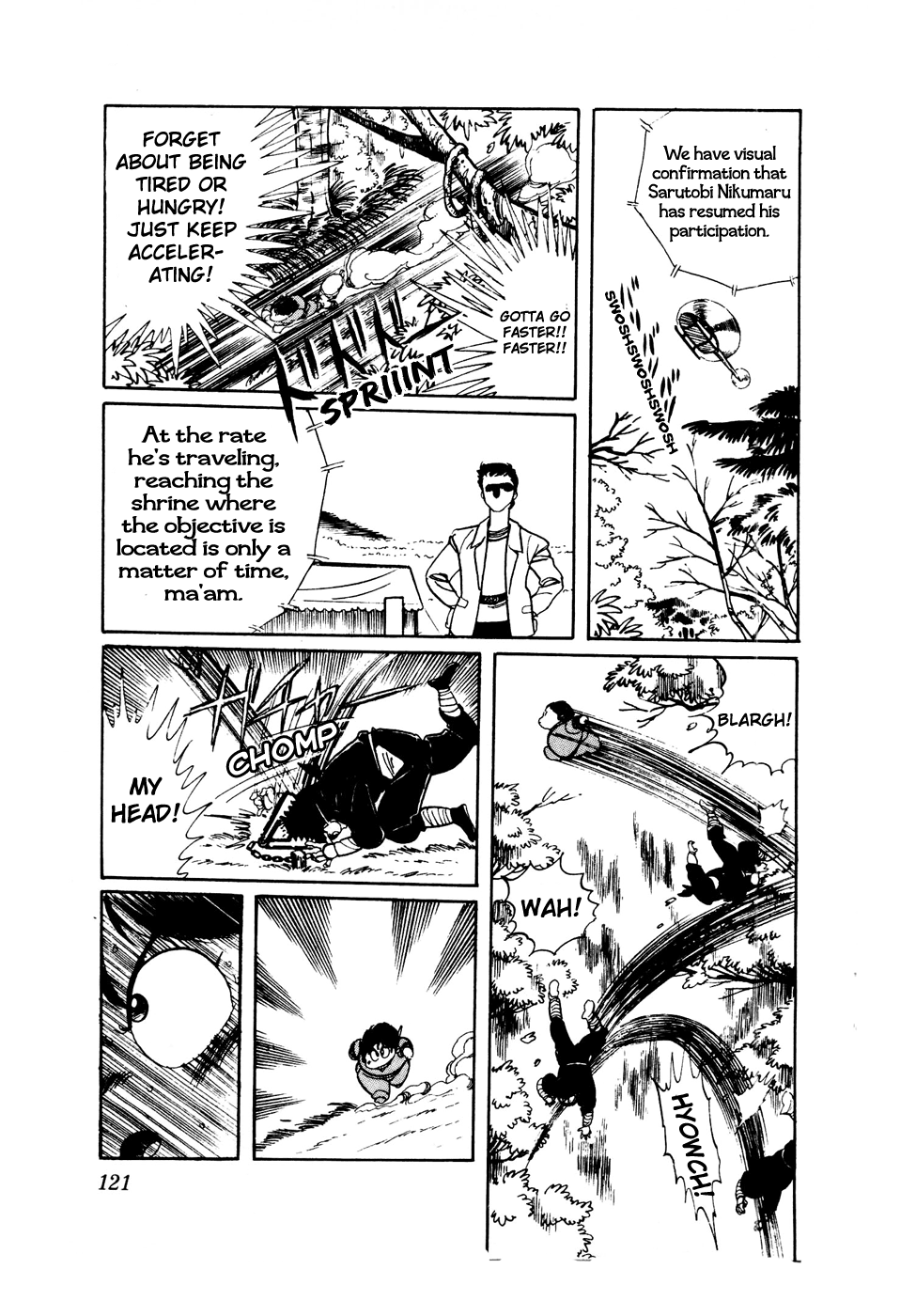 Sasuga no Sarutobi Chapter 36 page 21 - Chapter 36