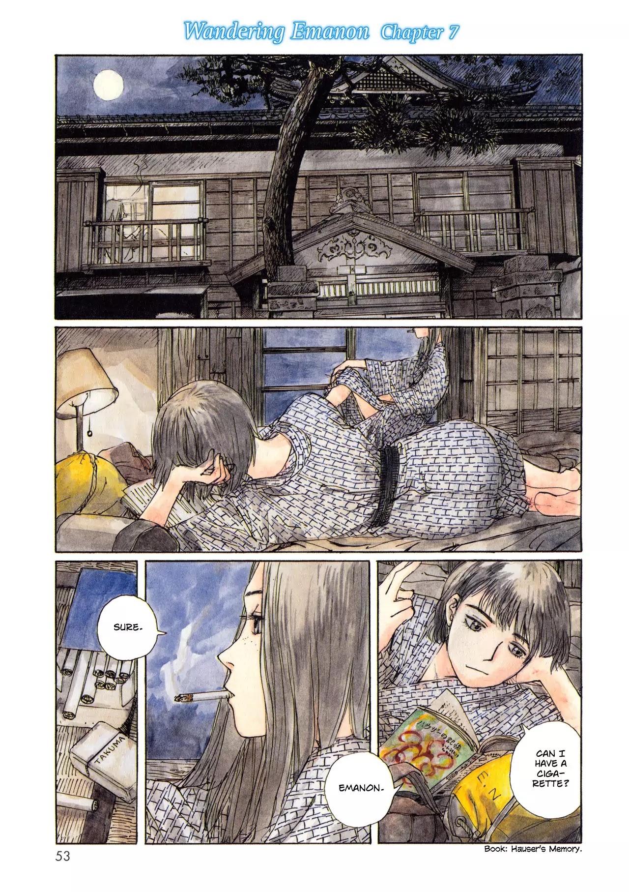Sasurai Emanon Chapter 7 page 1 - Chapter 7: Wandering Emanon - 7