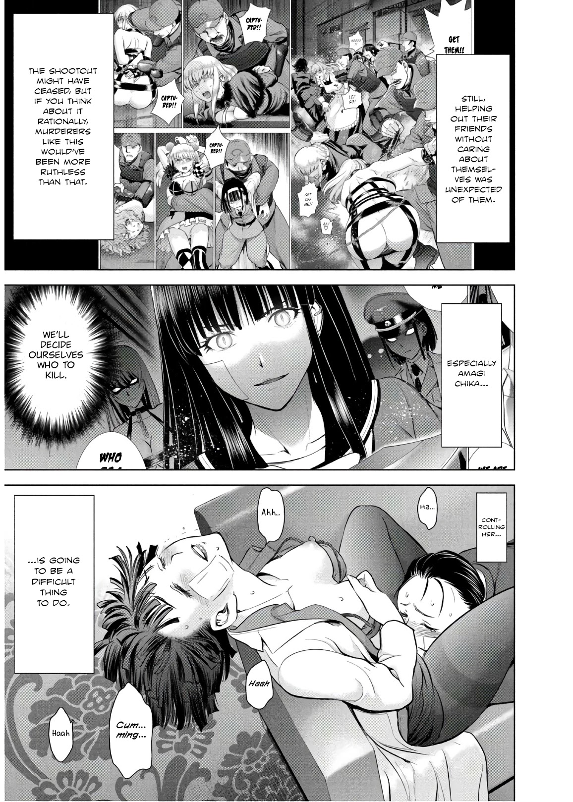 Satanofani Chapter 101 page 12 - Chapter 101: Haguro Without The Sisters
