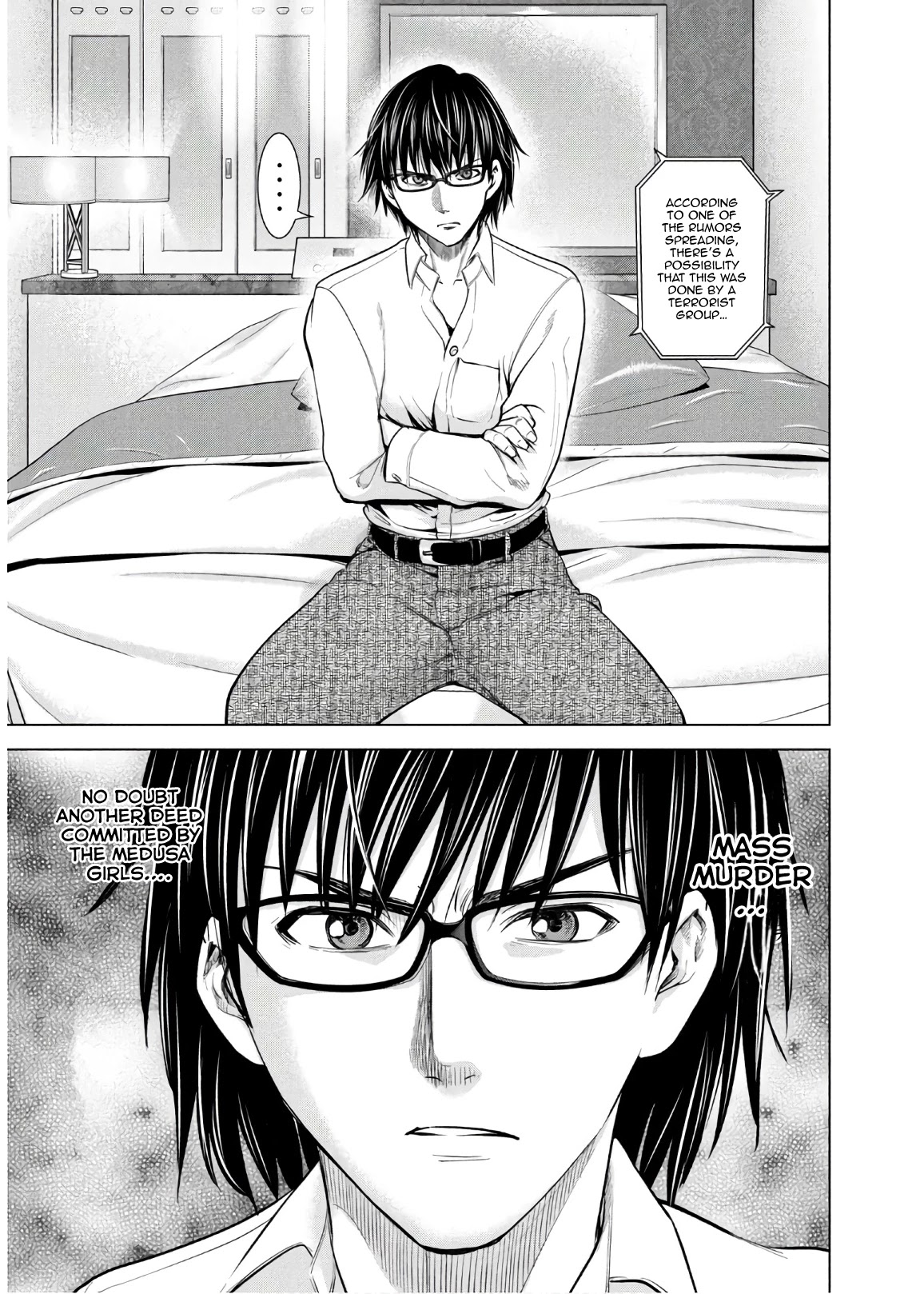 Satanofani Chapter 101 page 18 - Chapter 101: Haguro Without The Sisters
