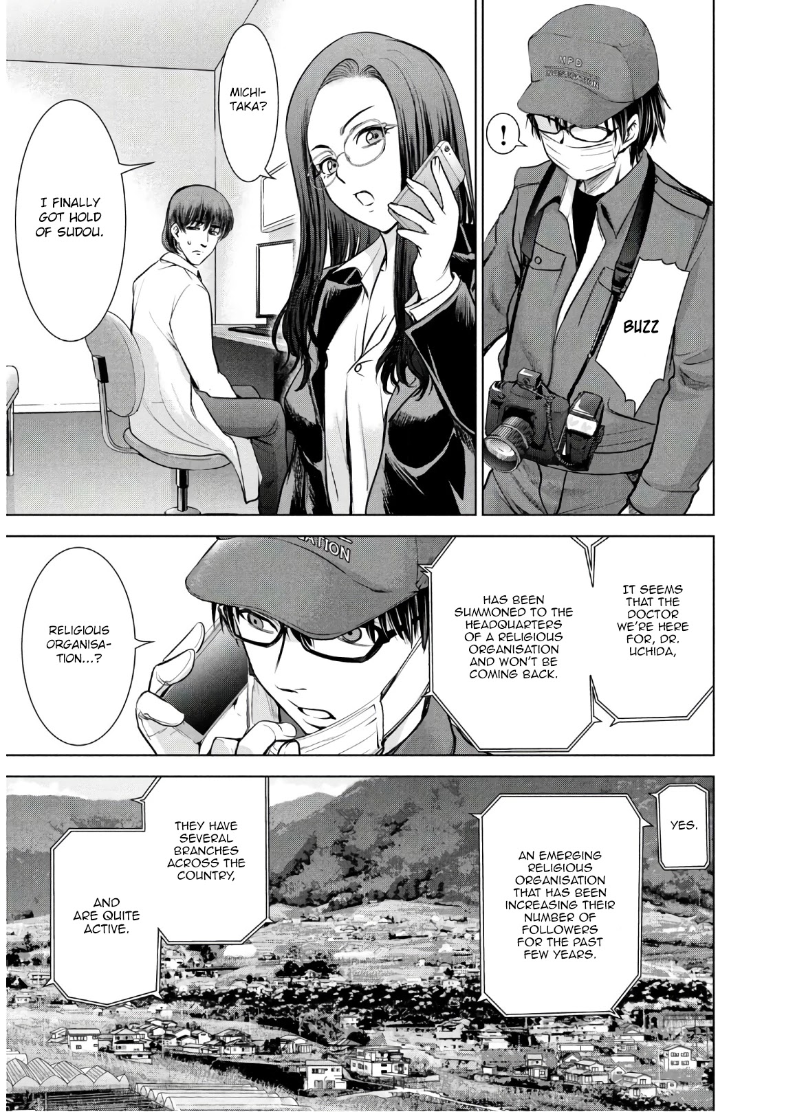 Satanofani Chapter 102 page 15 - Chapter 102: A Man Travelling With His Phone