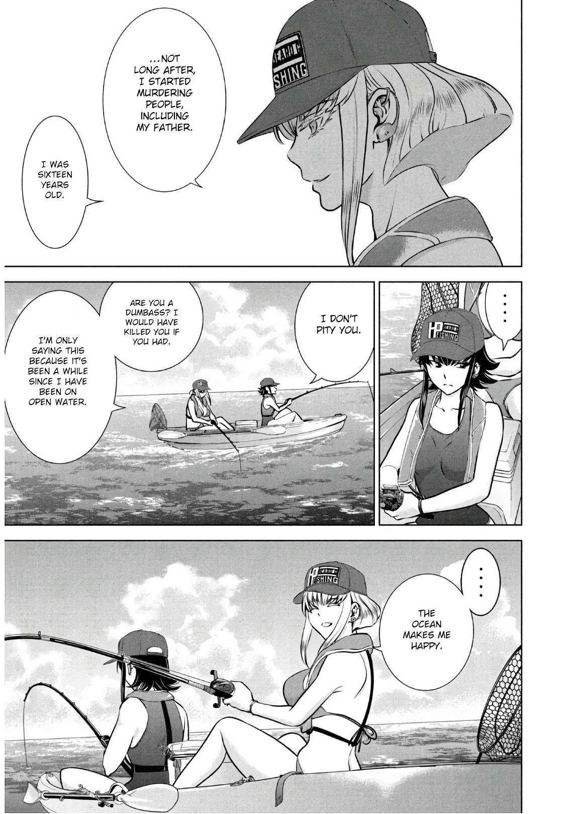 Satanofani Chapter 104 page 15 - Chapter 104: Kayak Fishing