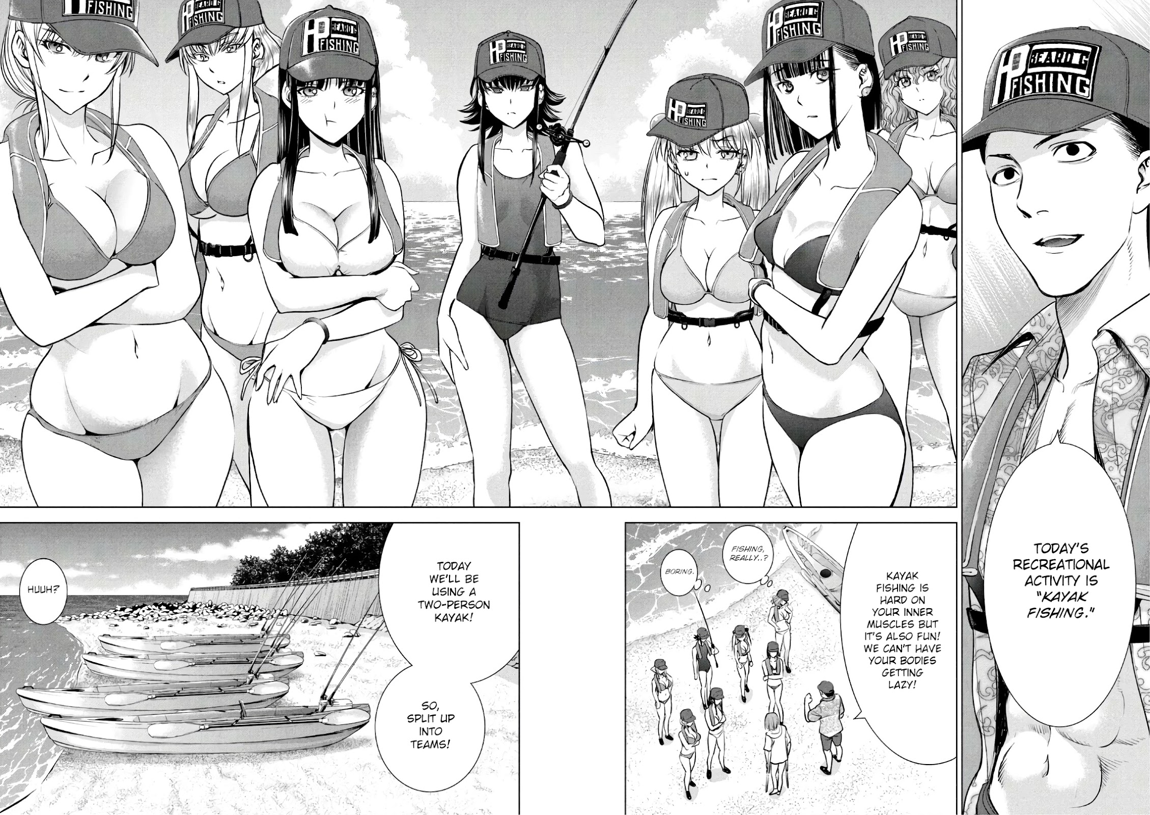 Satanofani Chapter 104 page 3 - Chapter 104: Kayak Fishing