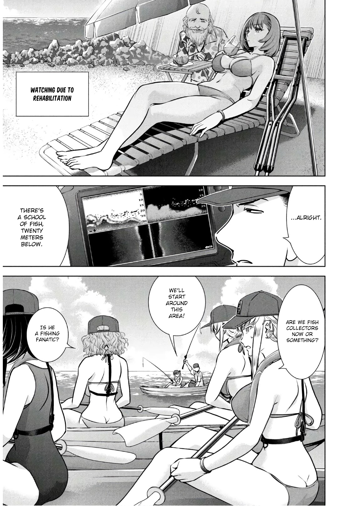 Satanofani Chapter 104 page 5 - Chapter 104: Kayak Fishing
