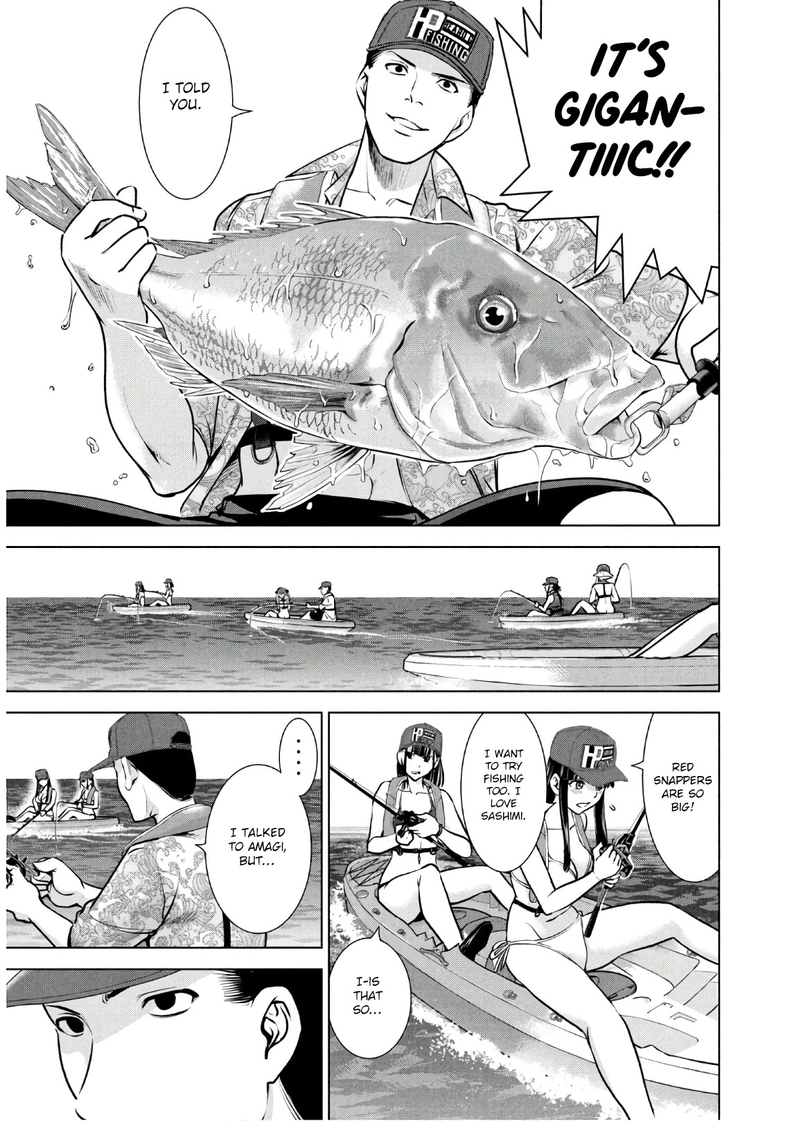 Satanofani Chapter 104 page 7 - Chapter 104: Kayak Fishing