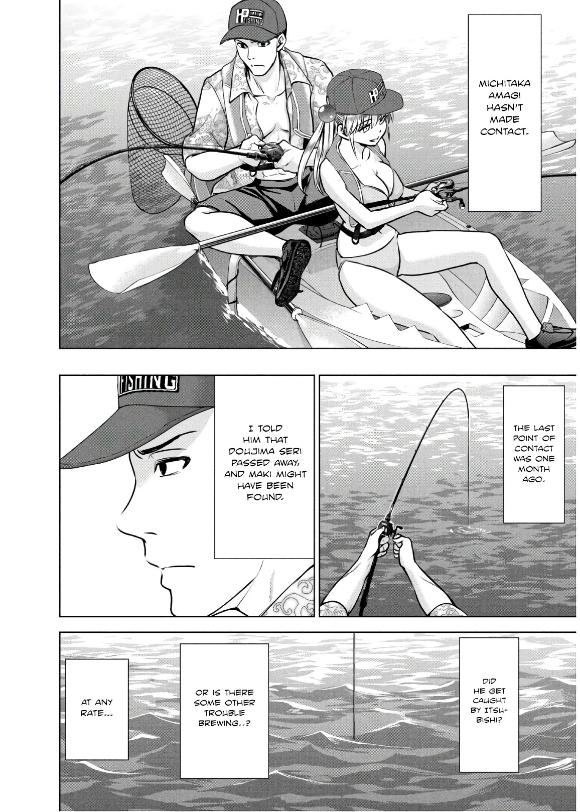Satanofani Chapter 104 page 8 - Chapter 104: Kayak Fishing