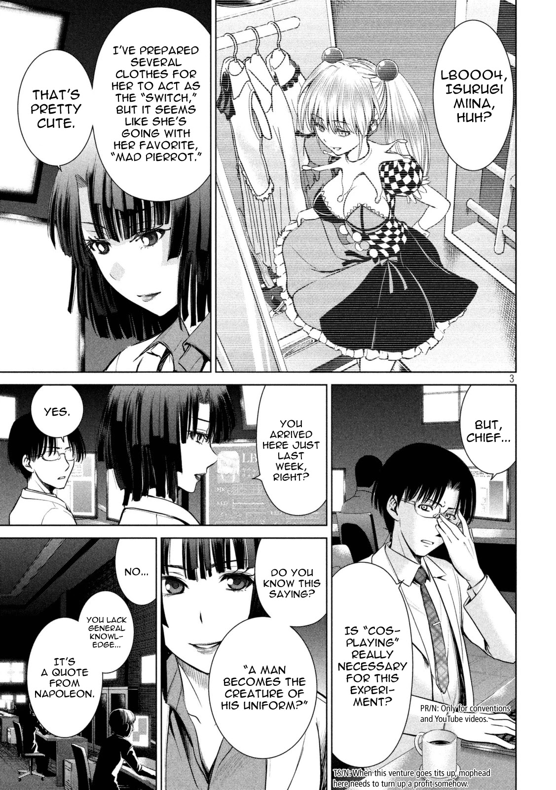 Satanofani Chapter 11 page 3 - Chapter 11: The Murder Experiment Begins