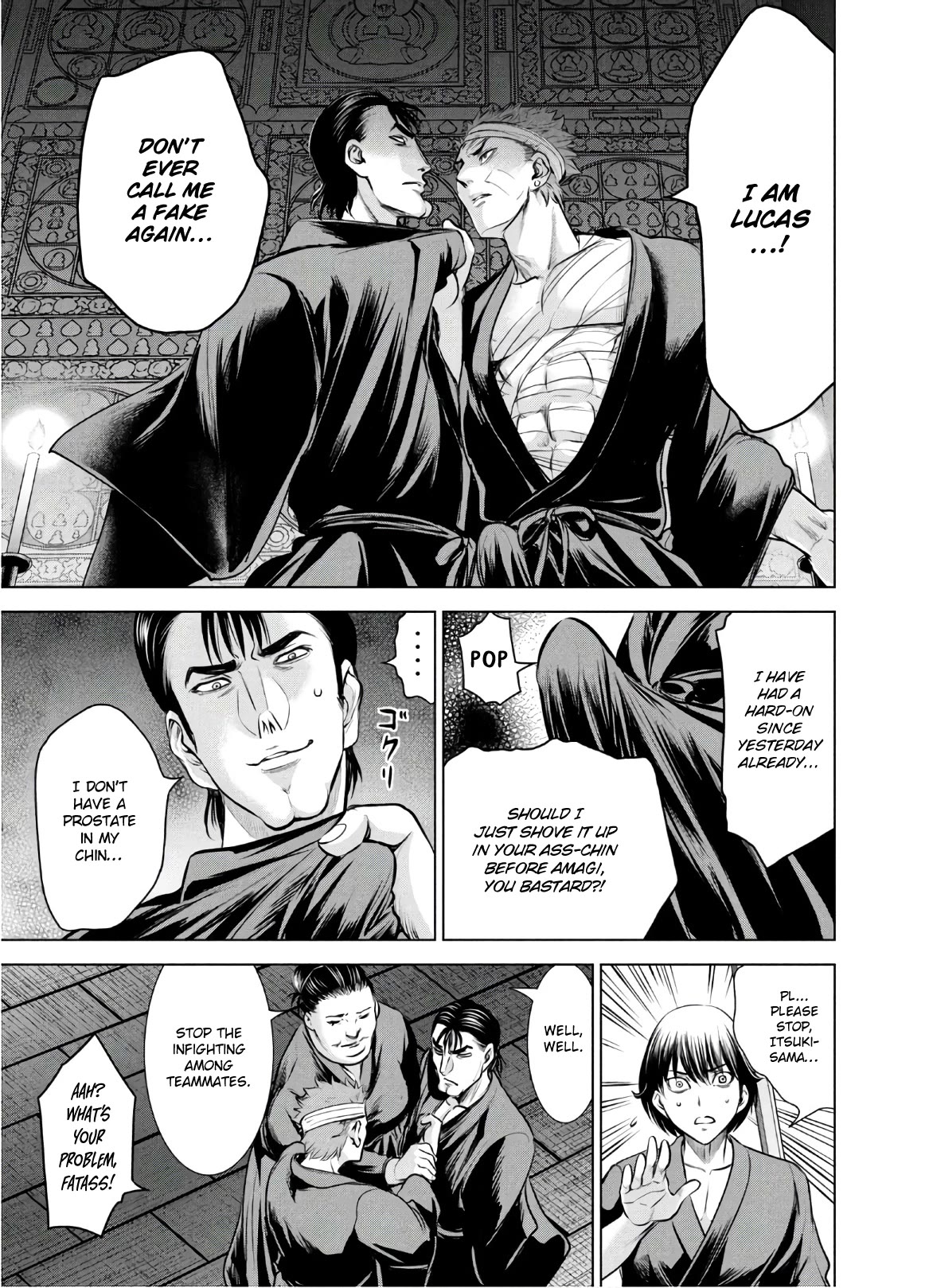 Satanofani Chapter 128 page 10 - Chapter 128: Shinsei Order Camp