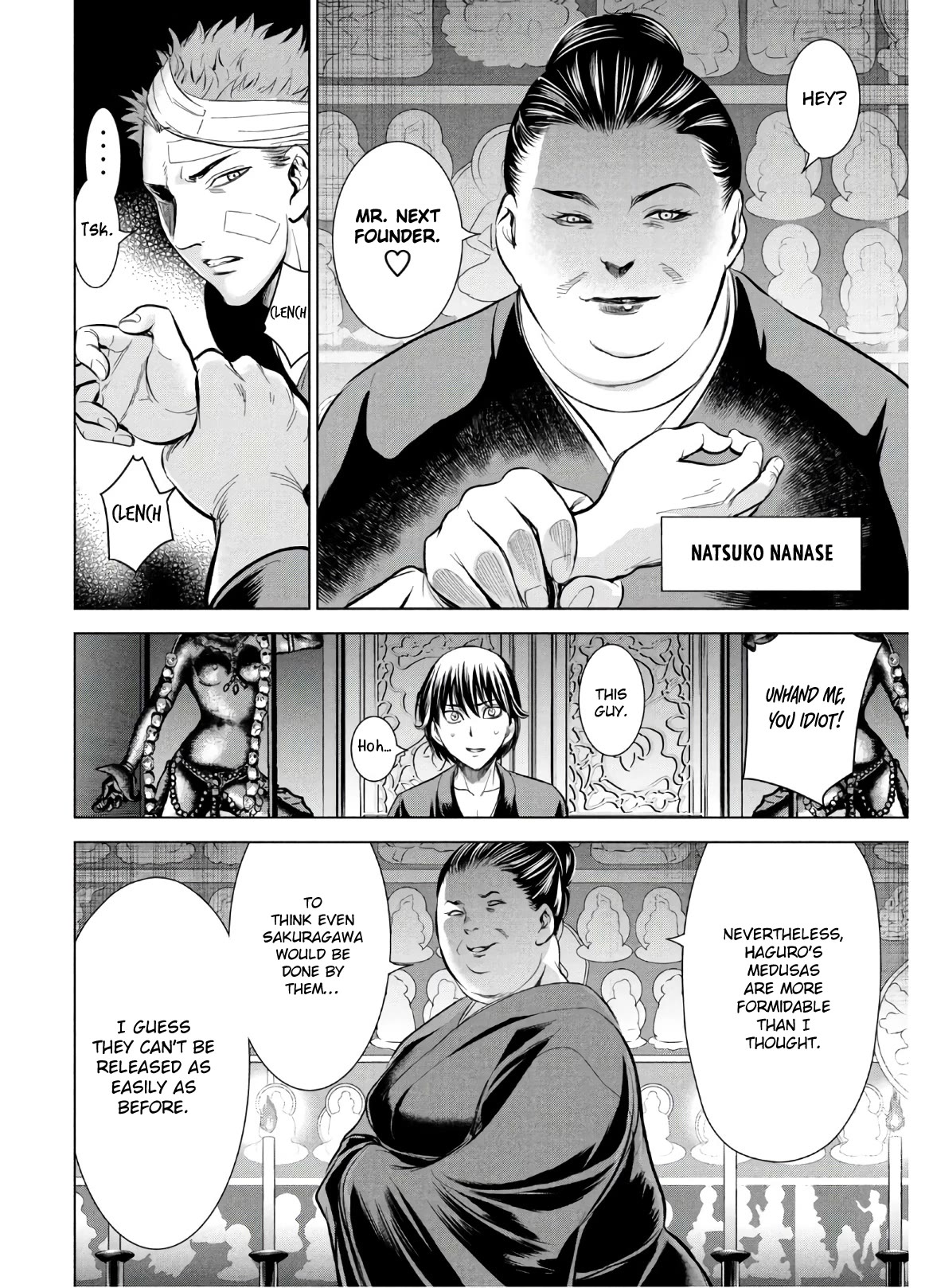 Satanofani Chapter 128 page 11 - Chapter 128: Shinsei Order Camp