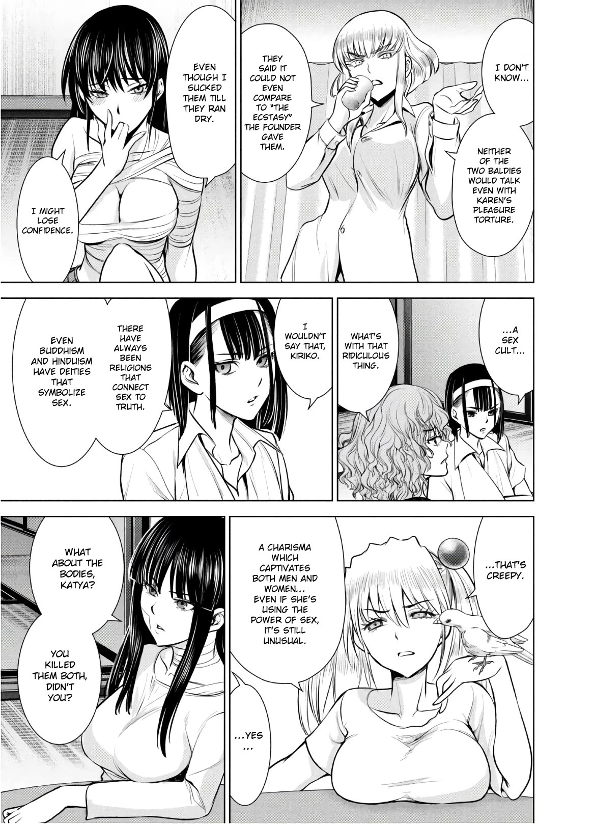 Satanofani Chapter 128 page 14 - Chapter 128: Shinsei Order Camp
