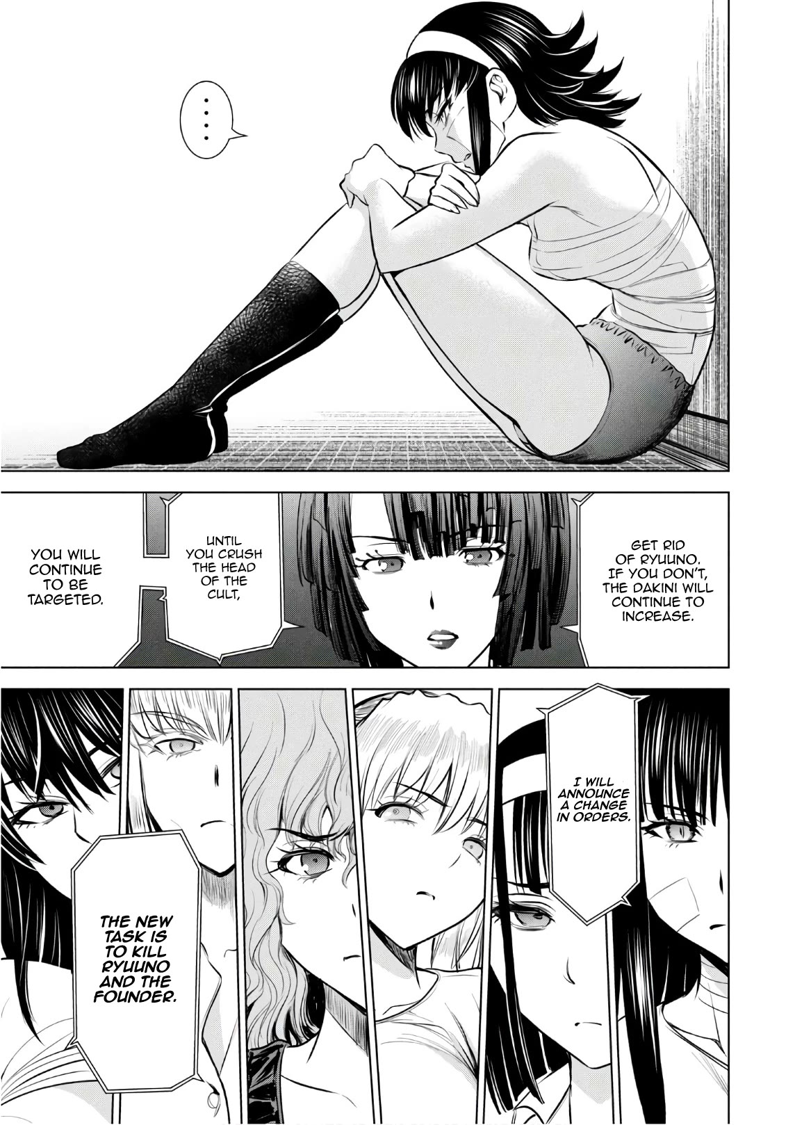 Satanofani Chapter 128 page 18 - Chapter 128: Shinsei Order Camp