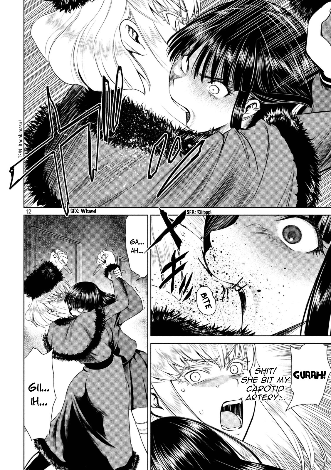 Satanofani Chapter 13 page 12 - Chapter 13: Cutthroat - Chika