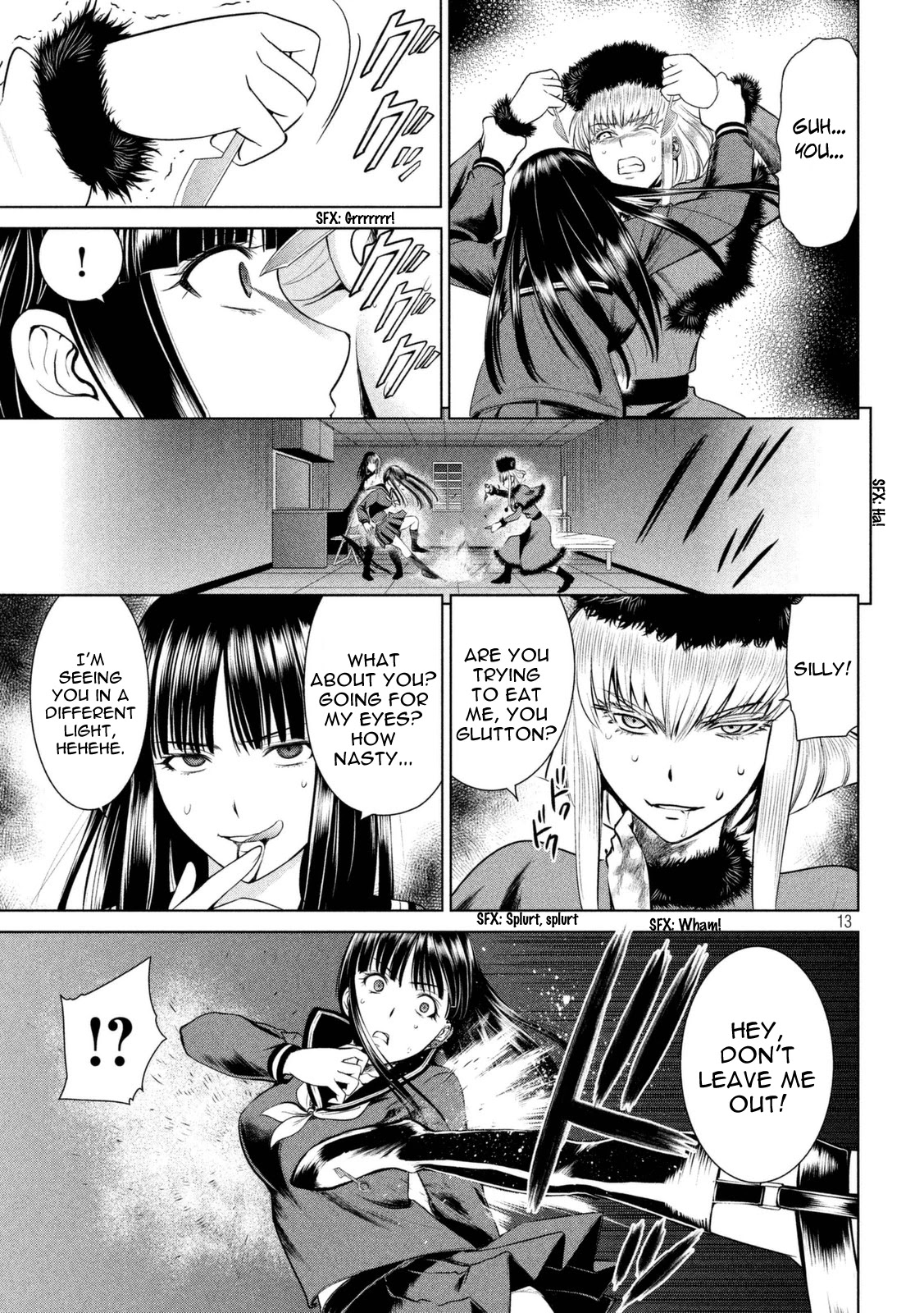 Satanofani Chapter 13 page 13 - Chapter 13: Cutthroat - Chika
