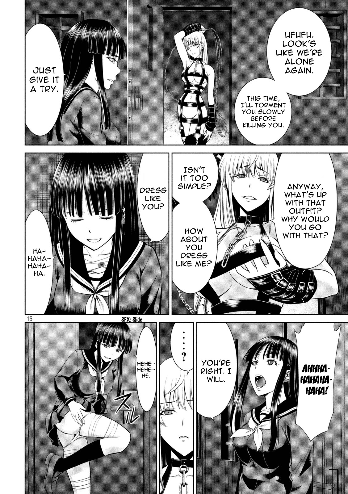 Satanofani Chapter 13 page 16 - Chapter 13: Cutthroat - Chika