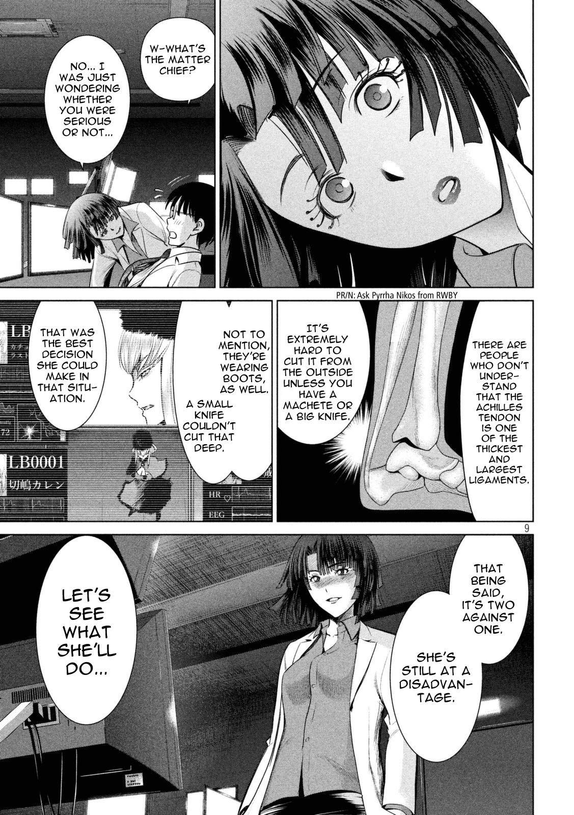 Satanofani Chapter 13 page 9 - Chapter 13: Cutthroat - Chika