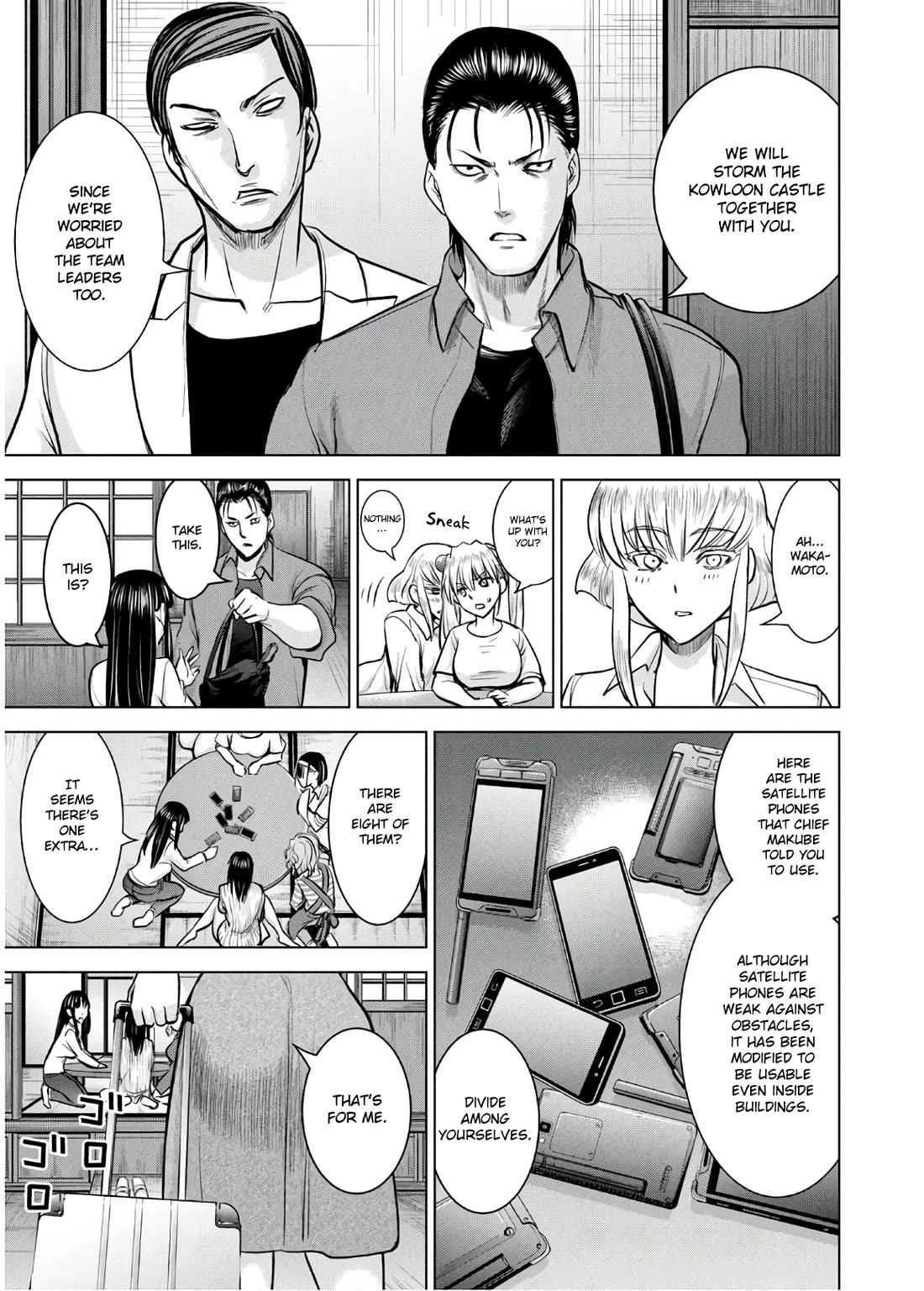 Satanofani Chapter 137 page 11 - Chapter 137: Fully Prepared for the Raid