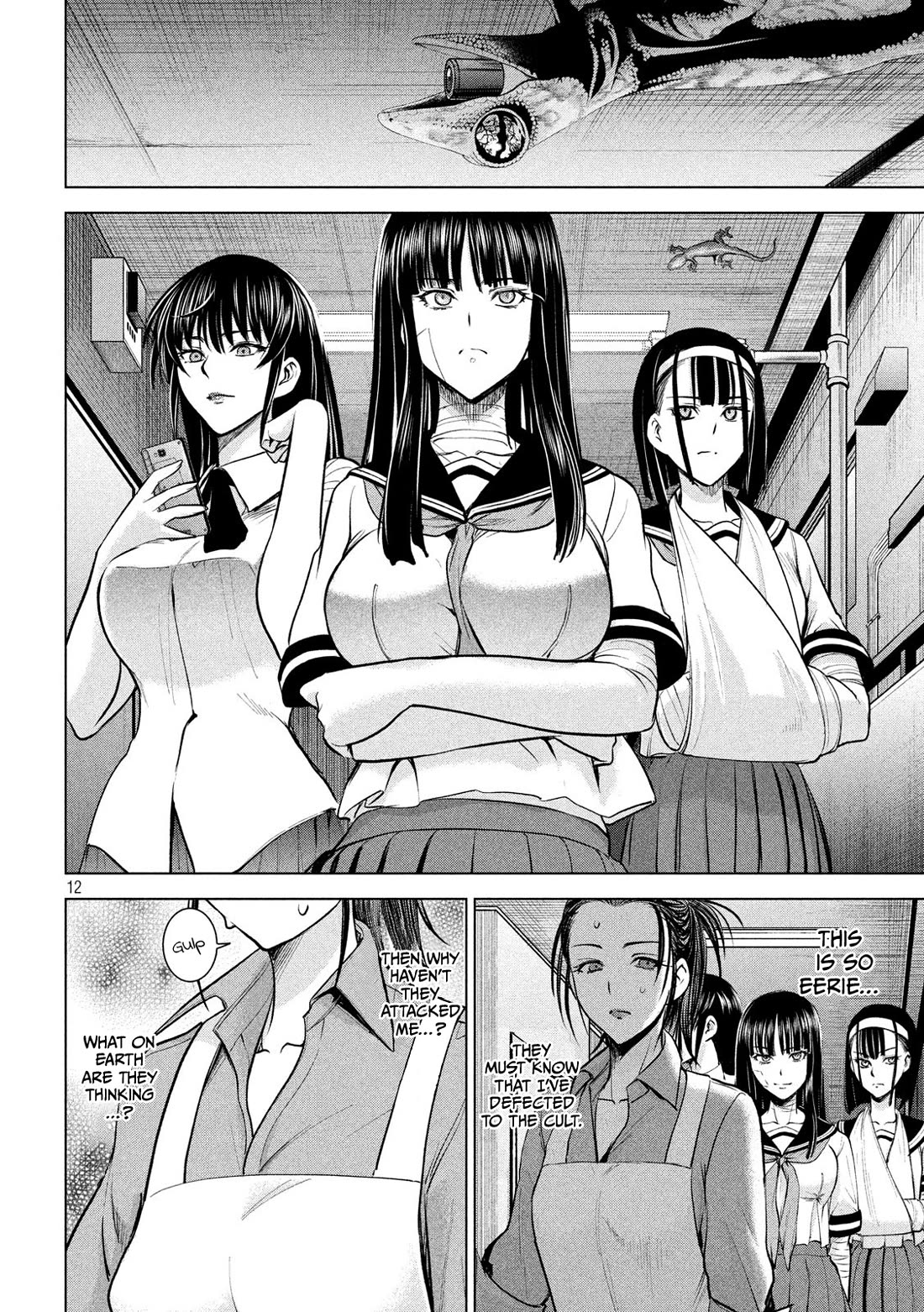 Satanofani Chapter 139 page 13 - Chapter 139: KEYCARD