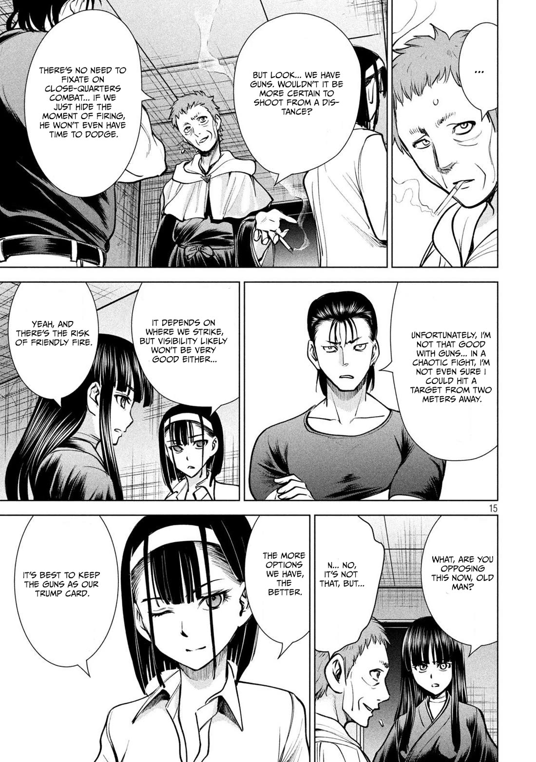 Satanofani Chapter 176 page 16 - Chapter 176: AMBUSH