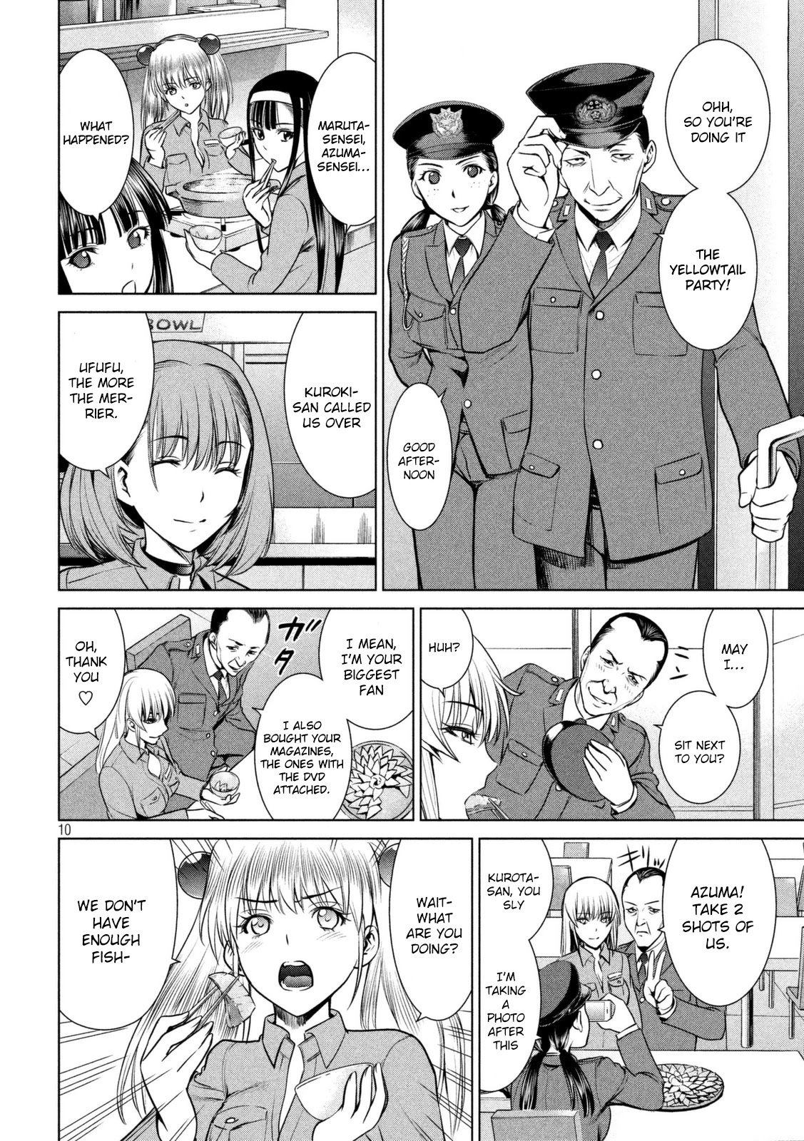 Satanofani Chapter 18 page 11 - Chapter 18: Japanese Yellowtail Party