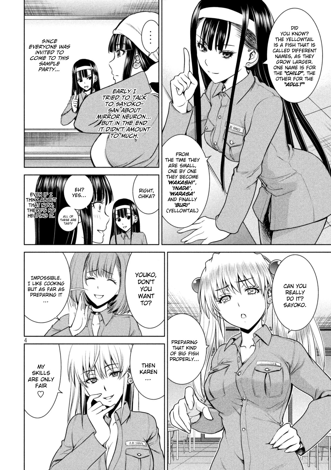 Satanofani Chapter 18 page 5 - Chapter 18: Japanese Yellowtail Party