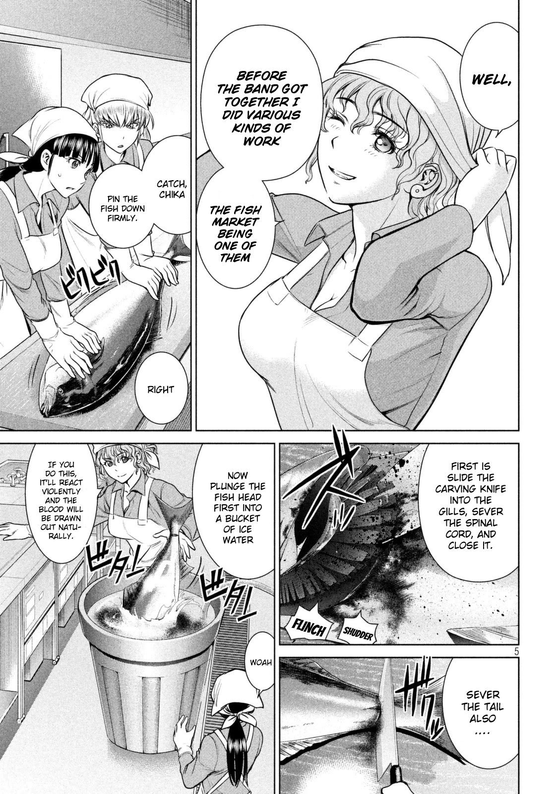 Satanofani Chapter 18 page 6 - Chapter 18: Japanese Yellowtail Party