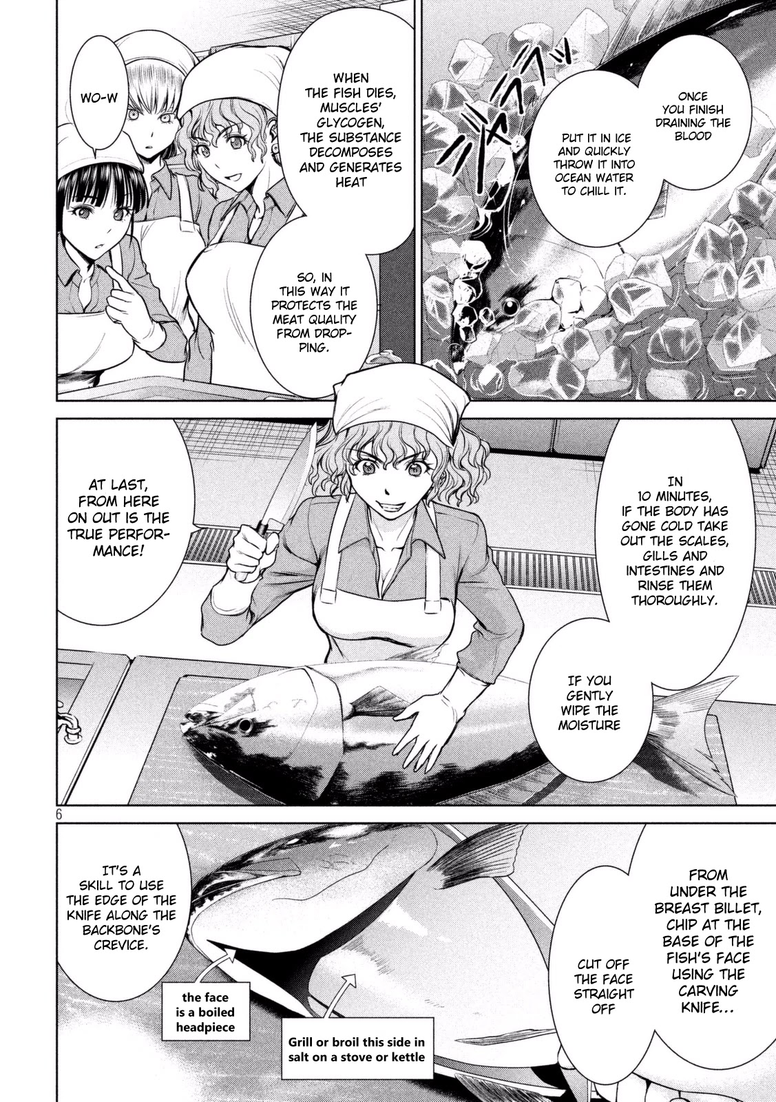 Satanofani Chapter 18 page 7 - Chapter 18: Japanese Yellowtail Party