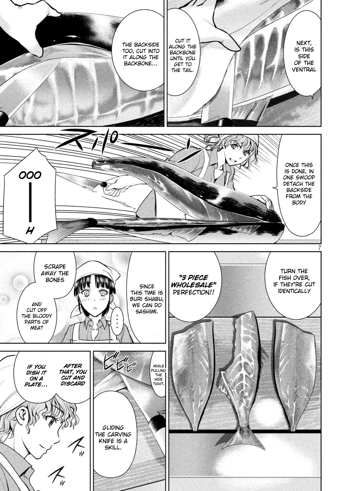 Satanofani Chapter 18 page 8 - Chapter 18: Japanese Yellowtail Party