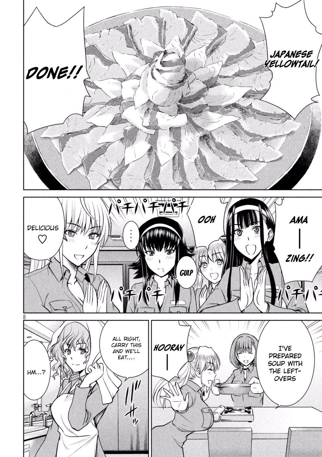 Satanofani Chapter 18 page 9 - Chapter 18: Japanese Yellowtail Party