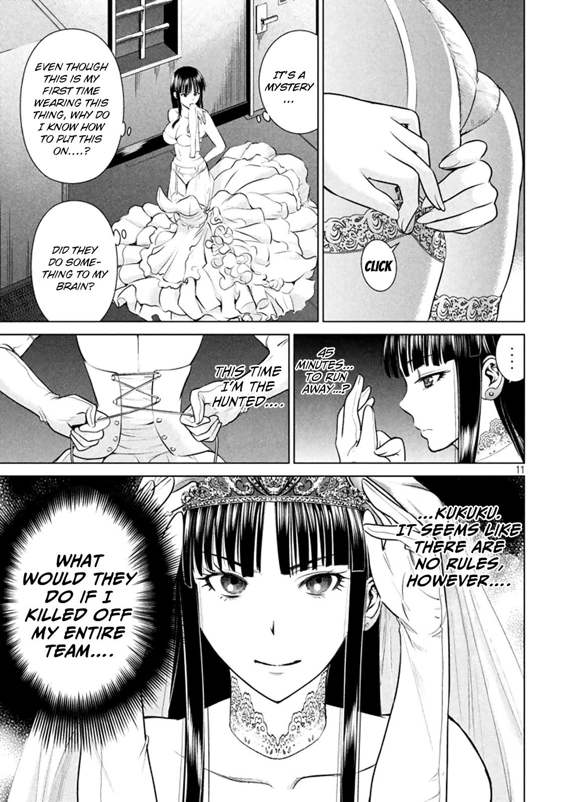Satanofani Chapter 21 page 12 - Chapter 21: White and Black Bride