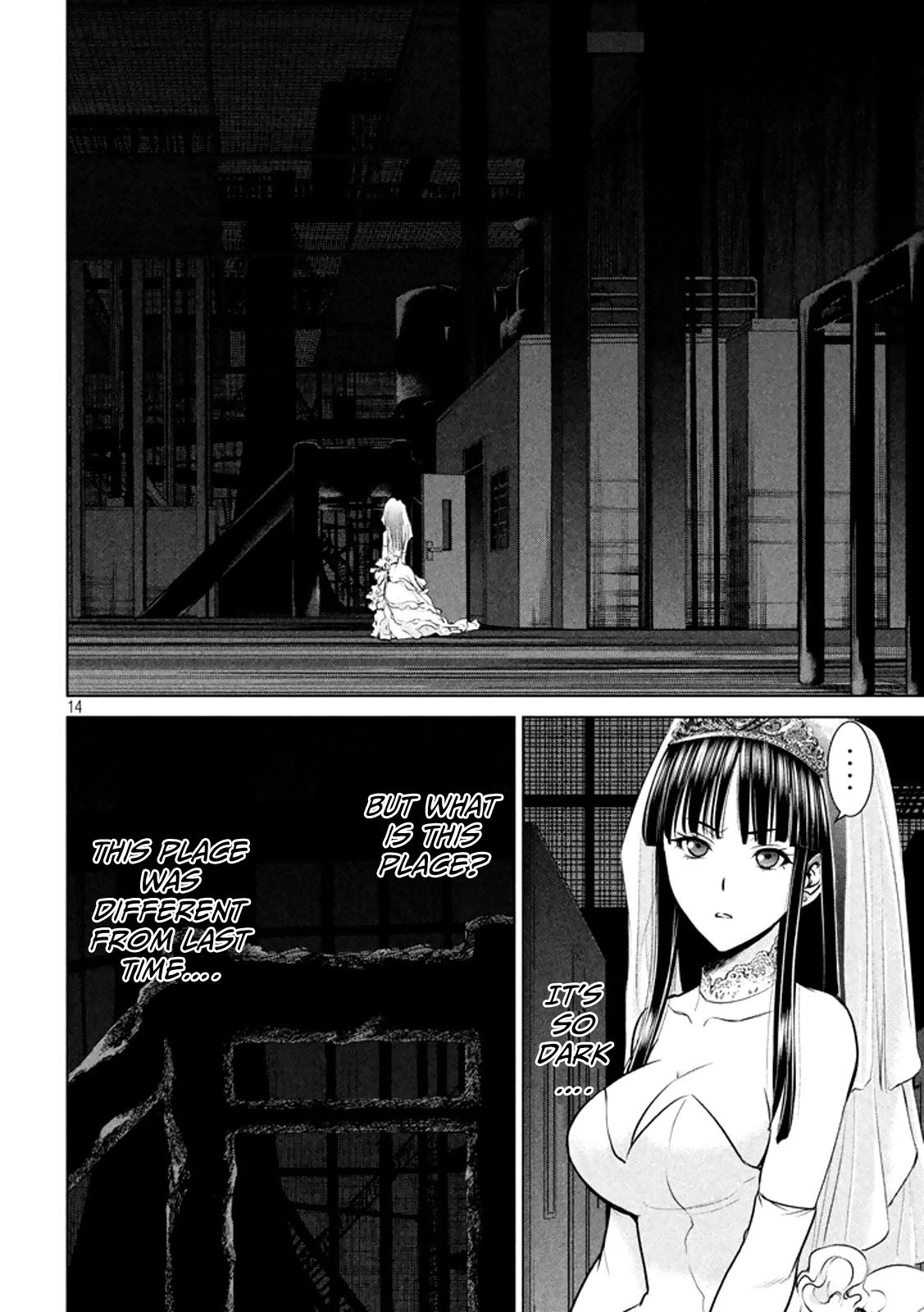 Satanofani Chapter 21 page 14 - Chapter 21: White and Black Bride