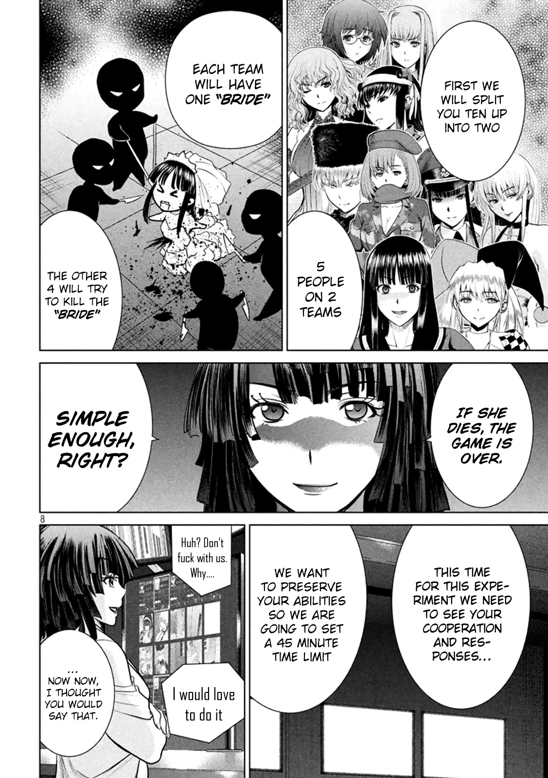 Satanofani Chapter 21 page 9 - Chapter 21: White and Black Bride