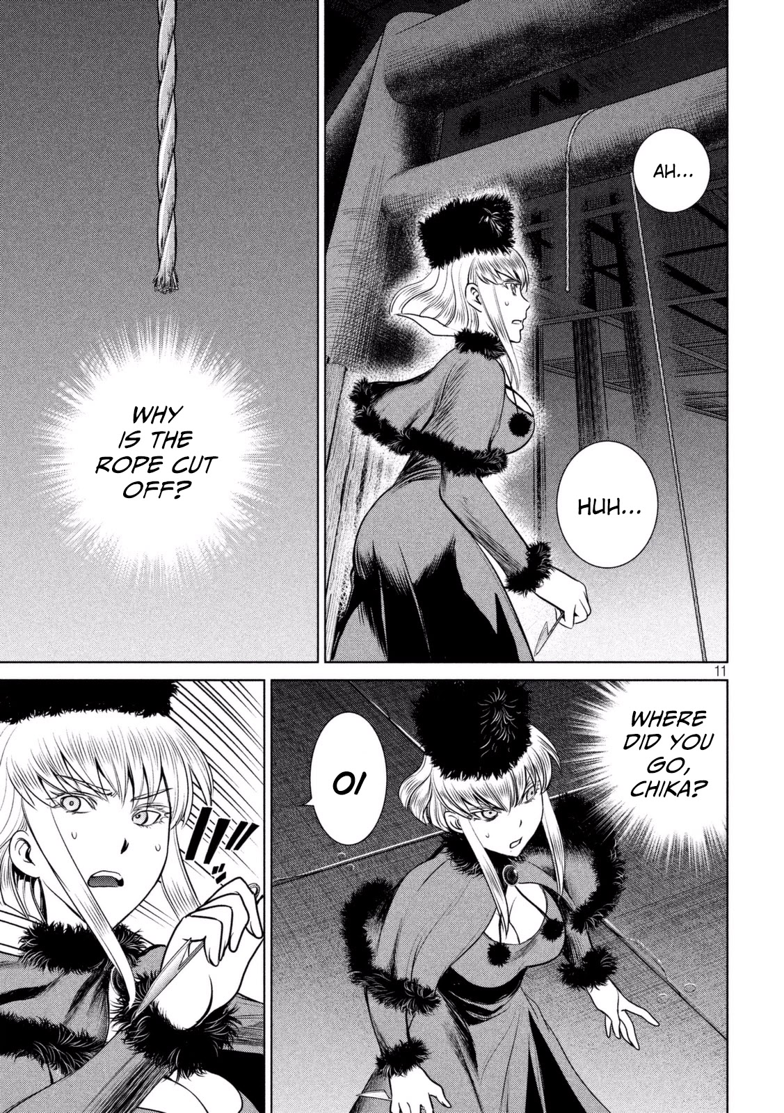 Satanofani Chapter 22 page 12 - Chapter 22: The One-Night Killer's Blade