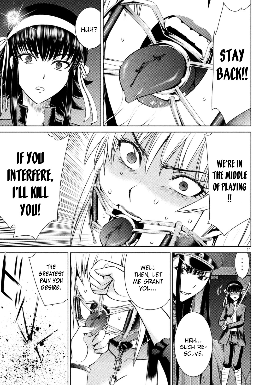 Satanofani Chapter 27 page 12 - Chapter 27: Full Moon Maniac vs. Angel of Death