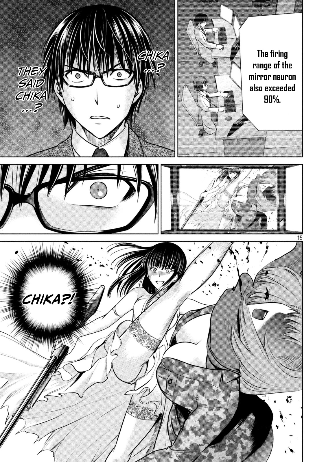Satanofani Chapter 28 page 16 - Chapter 28: Right Before My Eyes