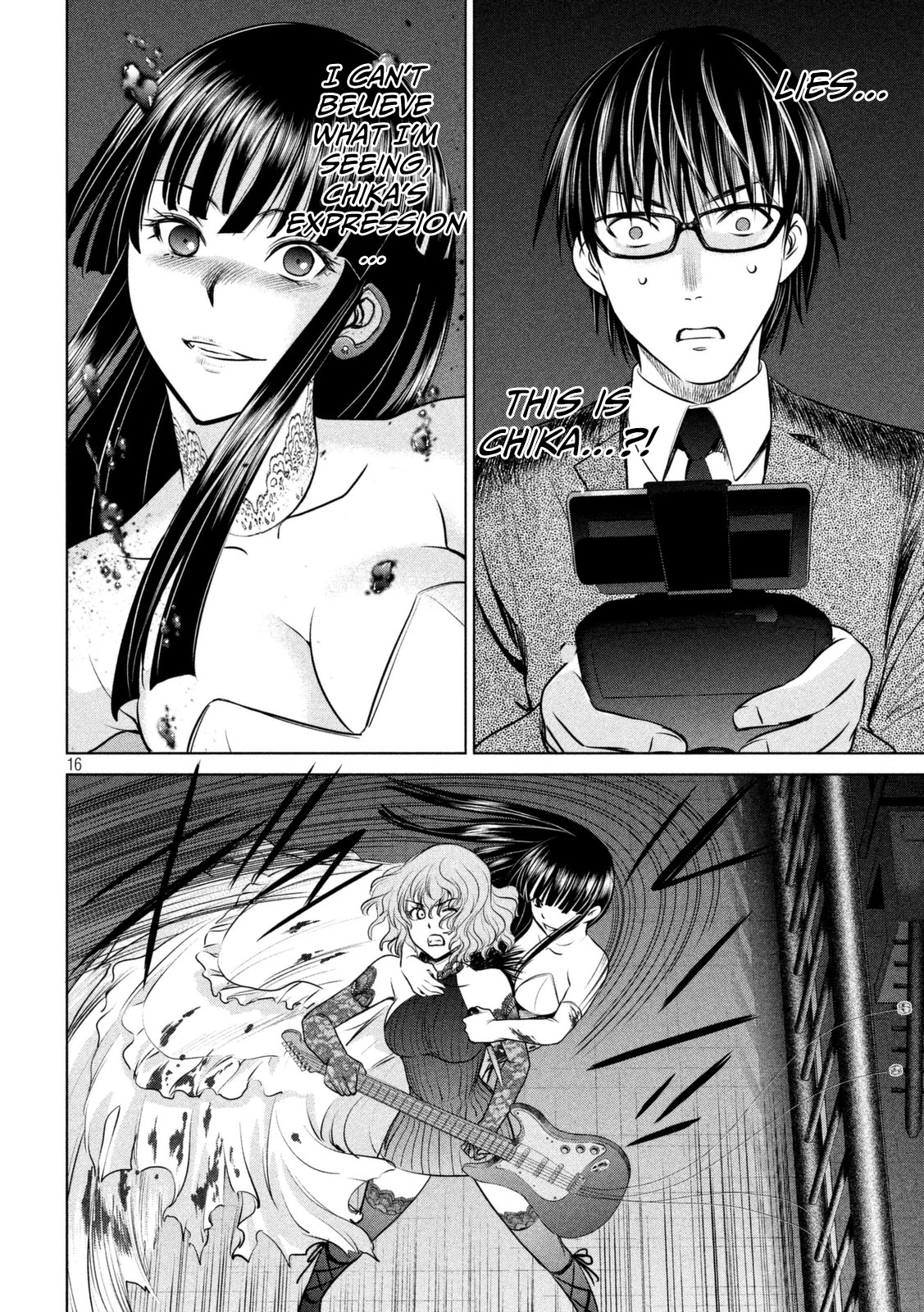 Satanofani Chapter 28 page 17 - Chapter 28: Right Before My Eyes