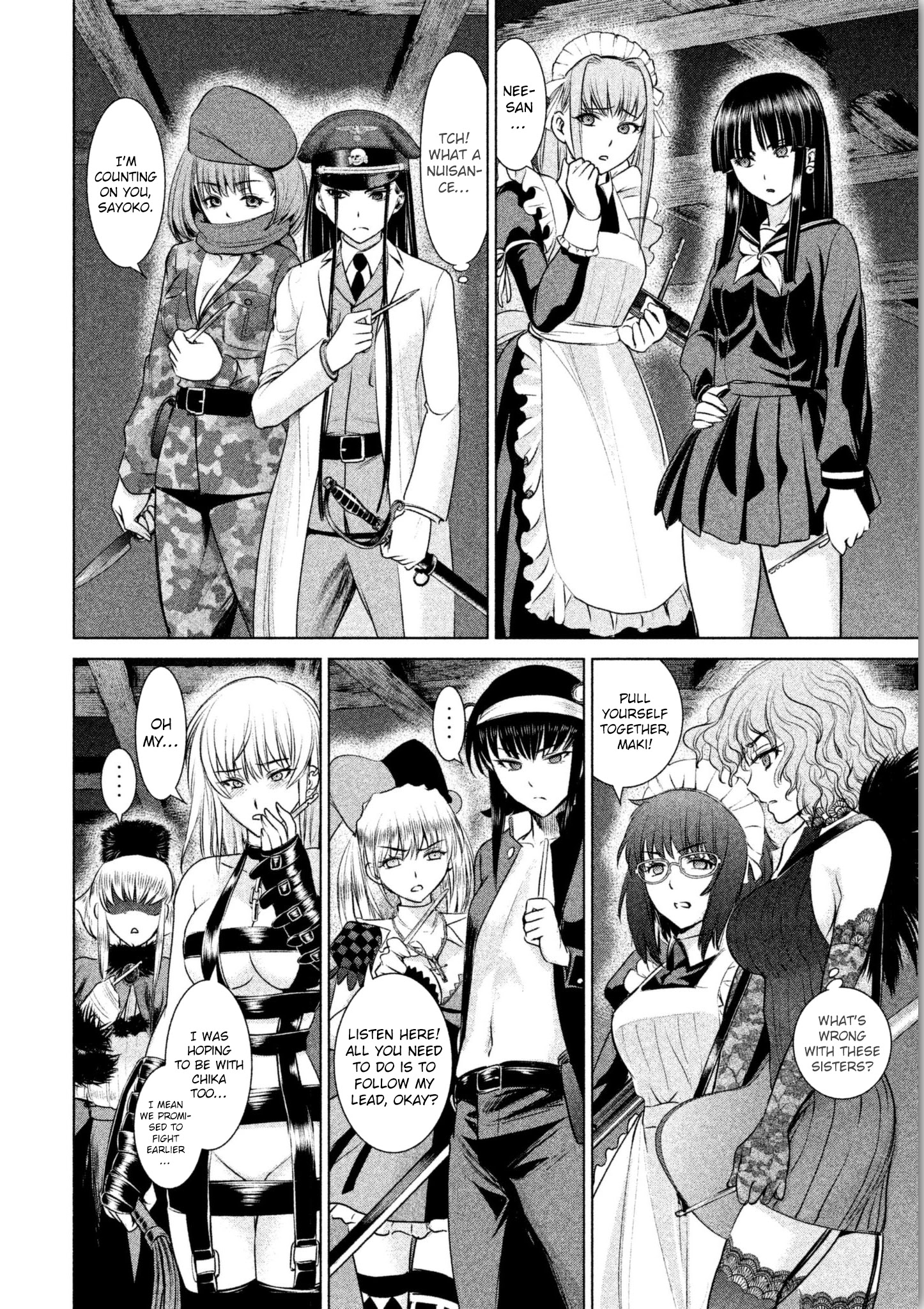 Satanofani Chapter 37 page 19 - Chapter 37: Night Combination