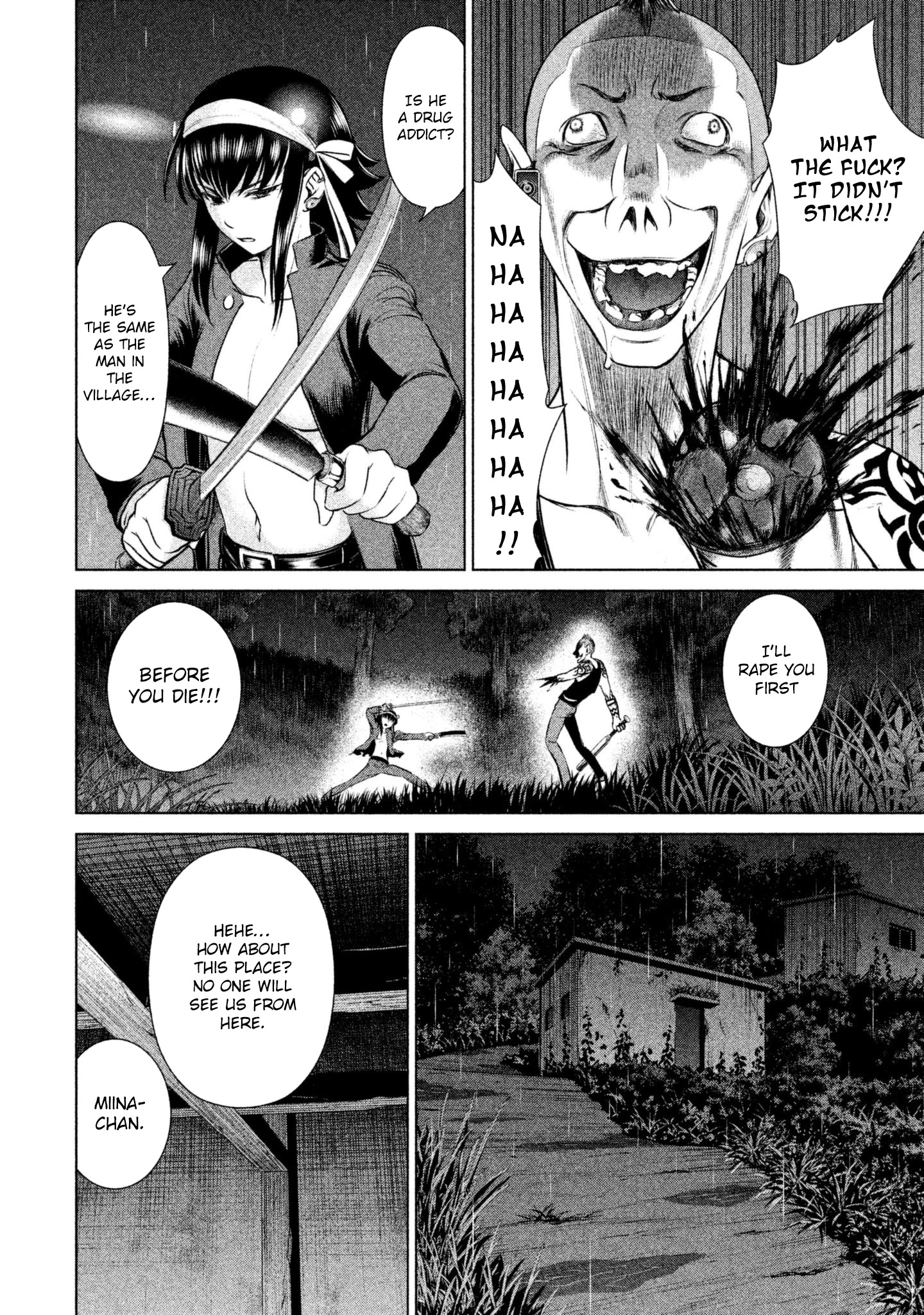 Satanofani Chapter 41 page 11 - Chapter 41: Holding in for One Hour