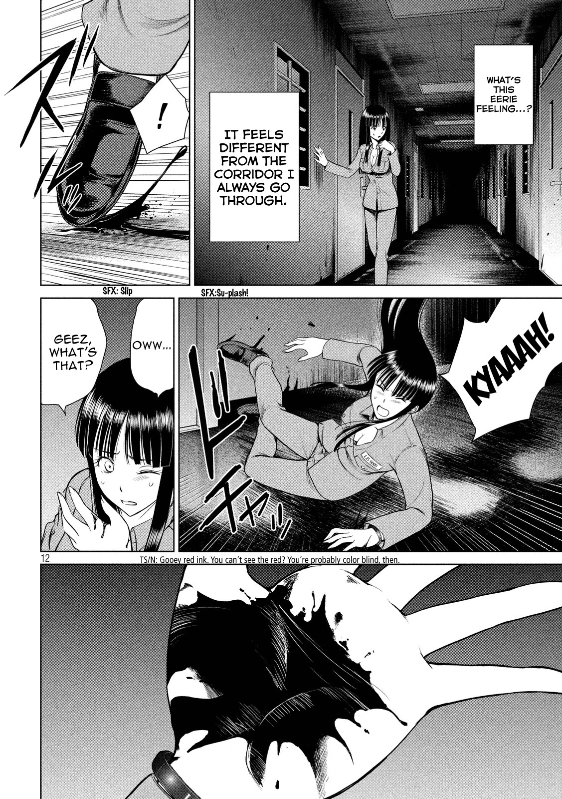 Satanofani Chapter 5 page 11 - Chapter 5: Haguro Prison at Night